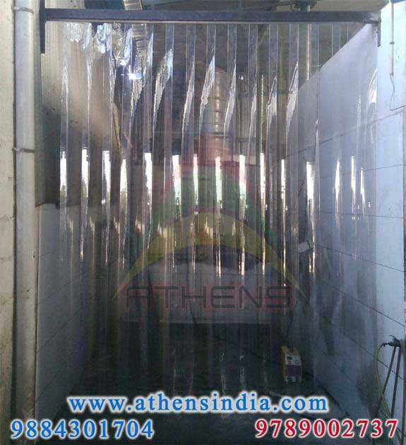 transparent pvc strip curtains